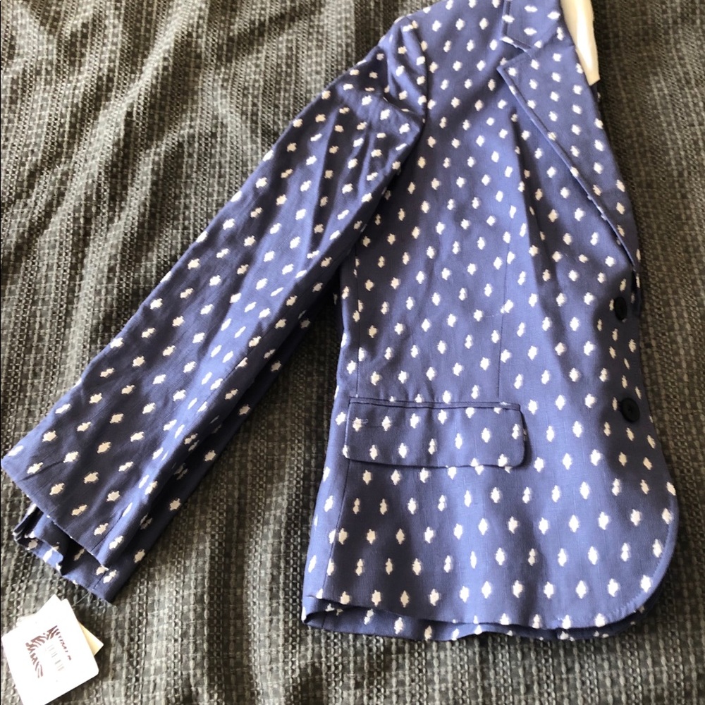 Ann Klein Blue Blazer